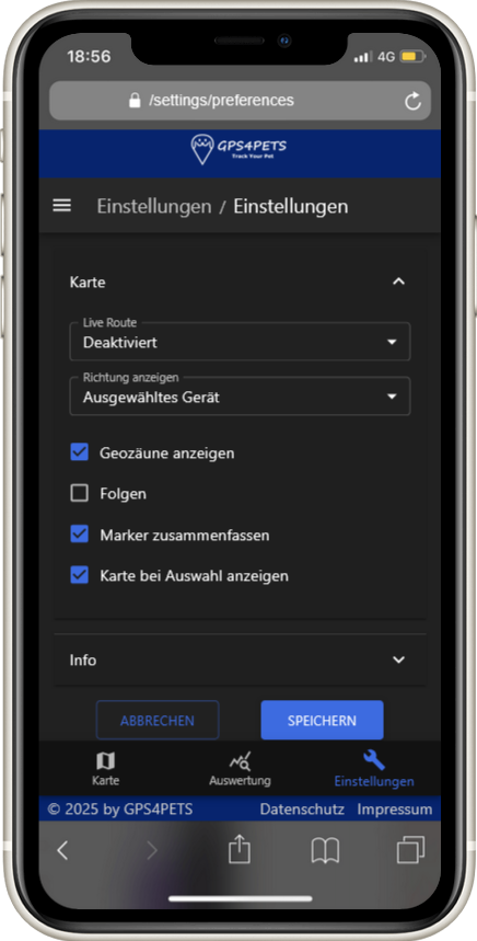 einstellungen